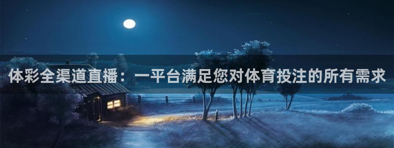 51视频在线直播nba：体彩全渠道直播：一平台满足您对体育投注的所有需求