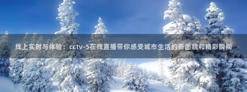 51视频在线直播nba：线上实时与体验：cctv-5在线直播带你感受城市生活的新面貌和精彩瞬间